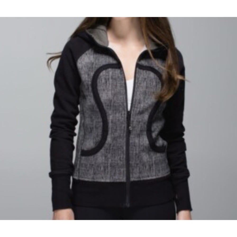 Lululemon Scuba Hoodie Full Zip Jacket Women's Size 2 Long Sleeve Sweatshirt